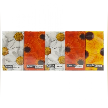 Носни кърпи Gently Цветя