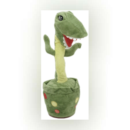 Детска играчка - пеещ и танцуващ динозавър - 56276