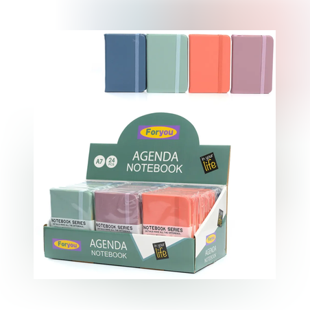 Тефтер А7 - 80 листа - 7.4х10.5см - 65050