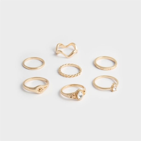 Комплект пръстени от 7 части Hope