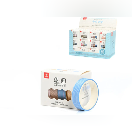 Тиксо - декоративно 5 броя - 2м х 1см - 11664