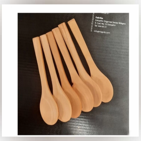 ДЪРВЕНИ ЛЪЖИЧКИ 6 БР КОМПЛЕКТ 13СМ.