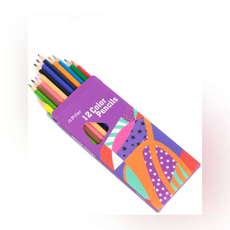 Моливи - цветни - 12 броя - 11053