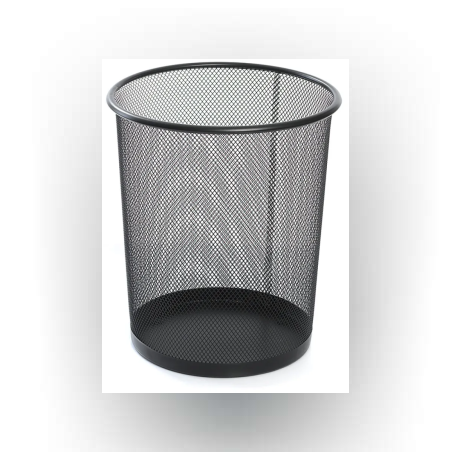 Кош за хартия - ф23х27см - Метал - 65320