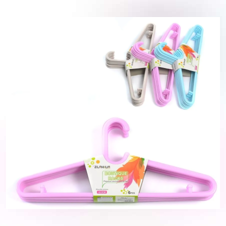 Закачалки за дрехи - 6 броя - 71024