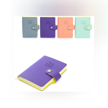 Тефтер с капса А7 - 100 листа - 7.4х10.5см - 65125