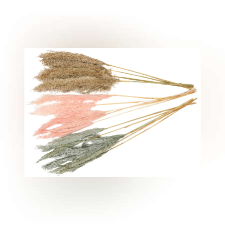 Изкуствено цвете - Мека Памска трева 90см - 50045