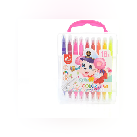 Флумастери - Двувърхи - 18 броя - 65418