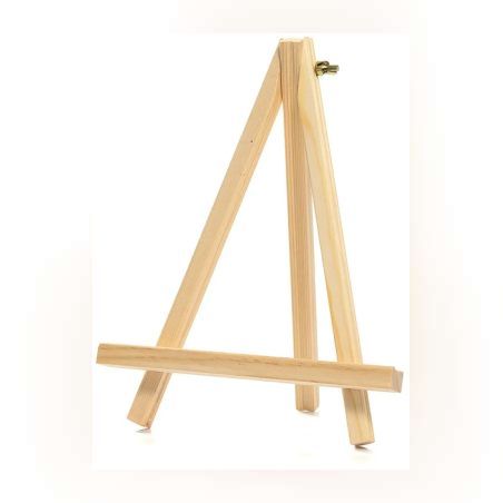 Дървен мини статив - 14х20см - 65094