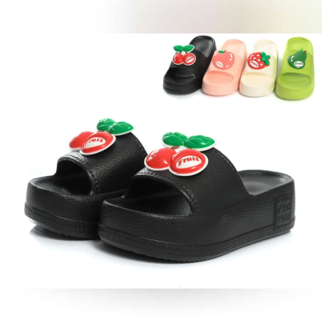 Дамски чехли с висока подметка (36-41) - 88523