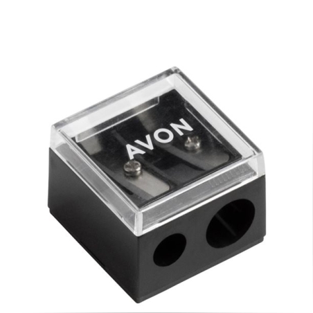 BLACK DOUBLE PENCIL SHARPENER