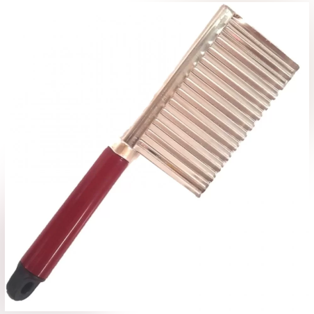 Вълнообразен Нож за кашкавал с дръжка