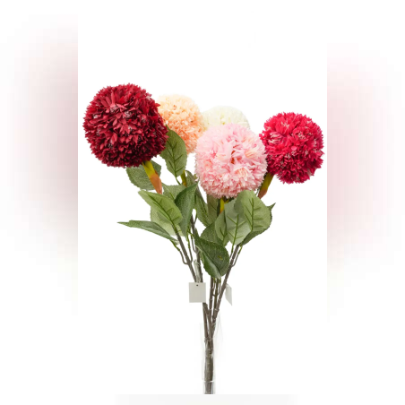 Изкуствено цвете - Хризантема 75см - 50081