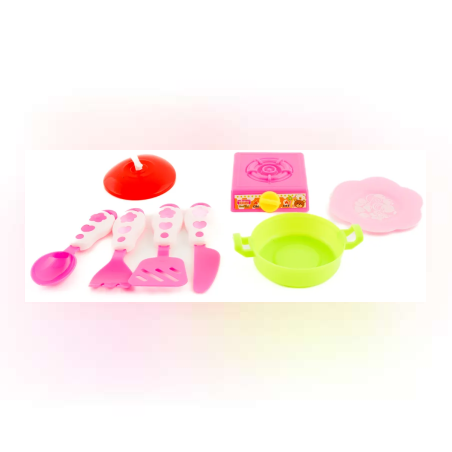 Детска играчка - Кухненски комплект - 8 части - 56065