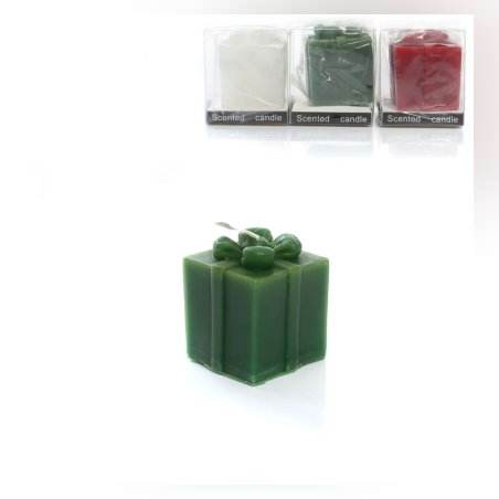 Свещ - Коледен подарък - 54937