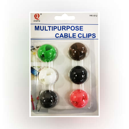 Държач за кабел - 6 броя