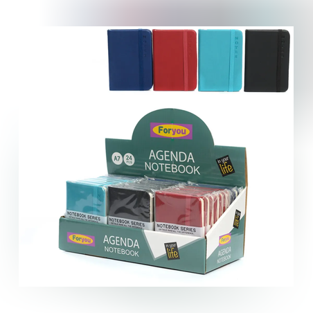 Тефтер А7 - 80 листа - 7.4х10.5см - 65051