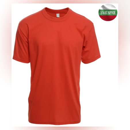Мъжка тениска - Червена - 48/S - 060361
