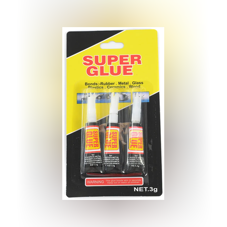 Моментно лепило - 3 броя х 3 грама - 65428