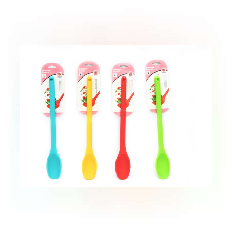 Силиконова готварска лъжица - 30см. 10732