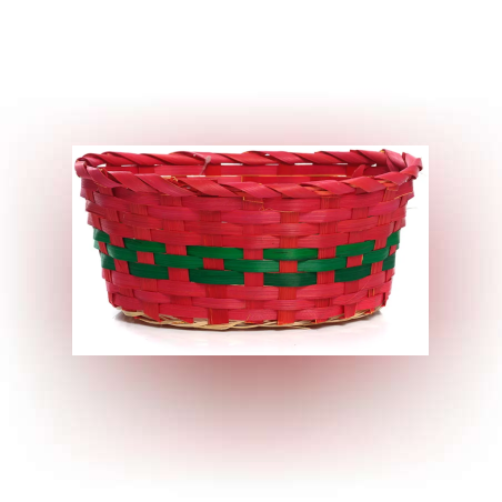 Панер - Коледен - Овал - 25х18х11см - 54858