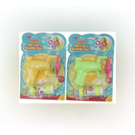 Детска играчка - пистолет за сапунени балони - 56392