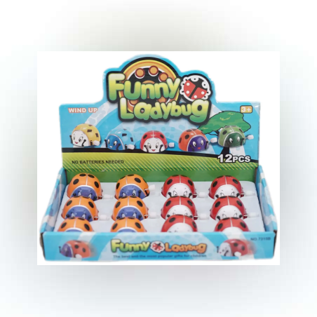 Детска играчка - ходеща калинка - 56412