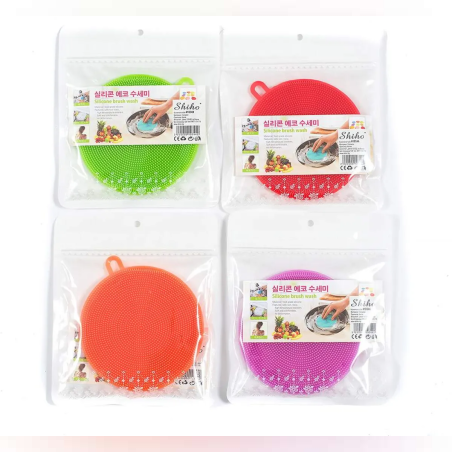 Силиконова гъба за почистване с влакна-10344