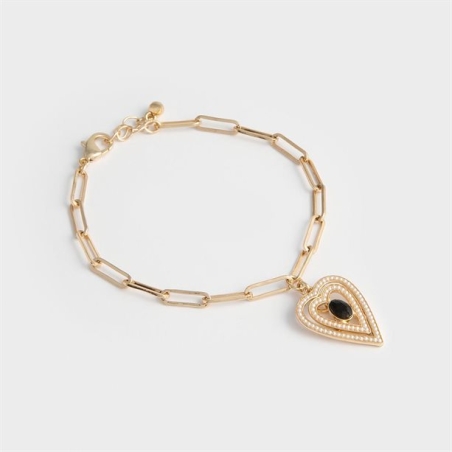 Гривна с мотив на сърце Pia