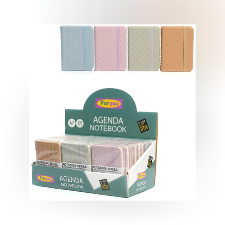 Тефтер А7 - 80 листа - 7.4х10.5см - 65052