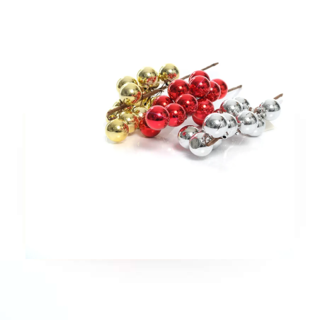 Коледна украса - Клонка с пъпки - 54762