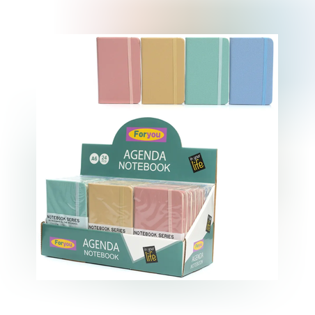 Тефтер А6 - 80 листа - 10.5х14.8см - 65057