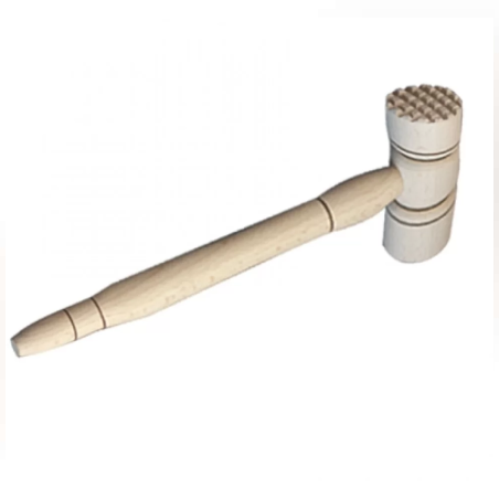 Дървено чукче кръг 29см.