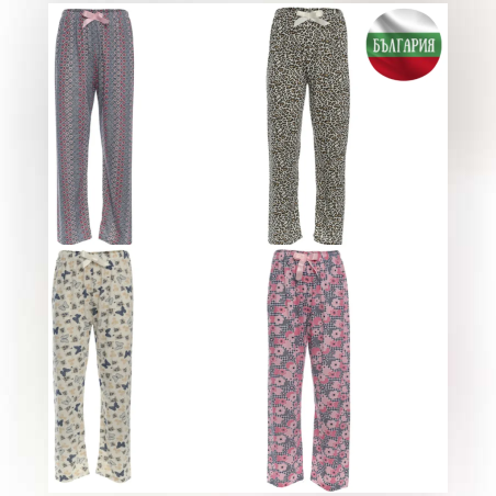 Дамско долнище - Пижама - 3XL/4XL/5XL - 060987