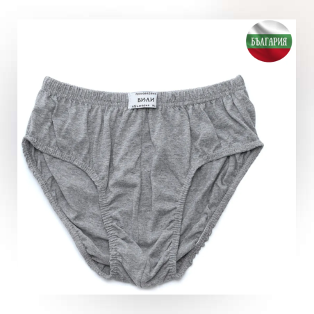 Мъжки слип - Сив - 50/М - 060660