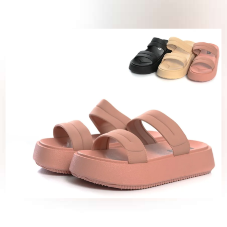 Дамски чехли с висока подметка (36-40) - 88539