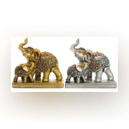 Сувенир - Статуетка слон - 12х14см - 61107