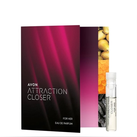 Парфюм Attraction Closer за Нея - мостра с листовка