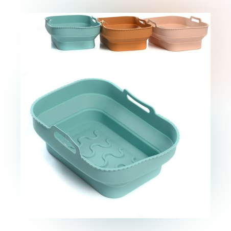 Силиконова подложка за Air Fryer - 21х14х4см - 71486