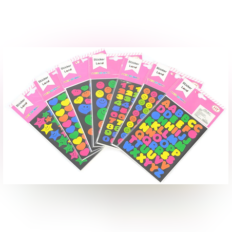 Стикери - 10 листа - 65074