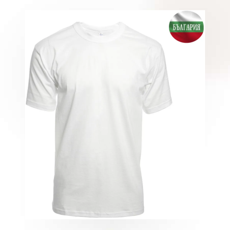 Мъжка тениска - Бяла - 46/ХS - 060300