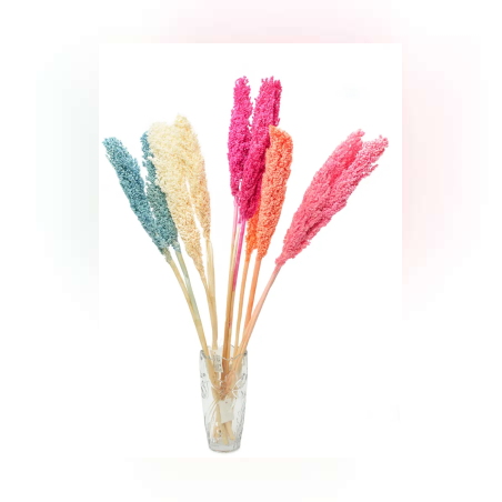 Изкуствено цвете - Сорго 65см. - 50042