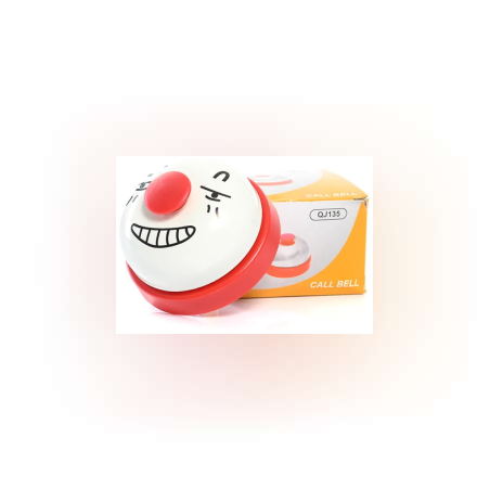 Звънец - Настолен - Усмивка - Метал - 65344