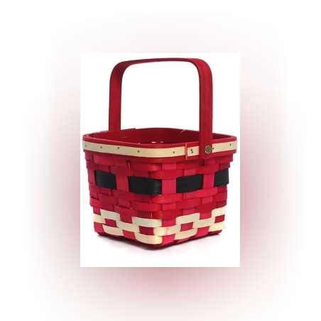 Кошница - Коледна - 16х16х12см - 54865