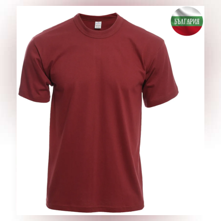 Мъжка тениска - Бордо - 48/S - 060371