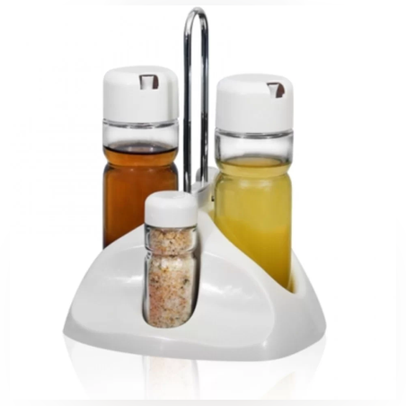 Оливерник 4 Части На Пластмасова Стойка БЯЛ