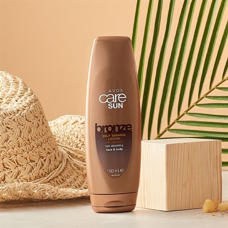 Лосион за придобиване на тен за лице и тяло с бадемово масло