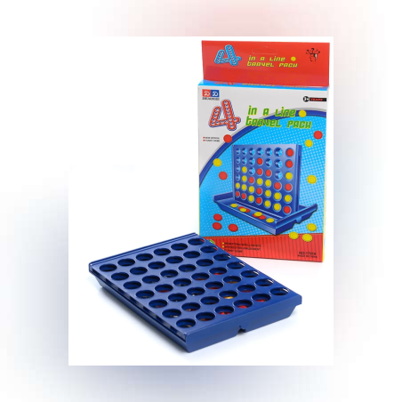 Занимателна игра 4 в линия - 21х15см - 65670