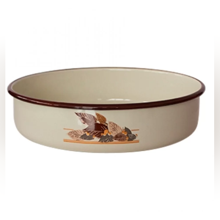 Тава кръг 36см декор ЕСЕН