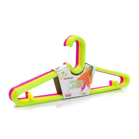 Закачалки за дрехи - 6 броя 18001